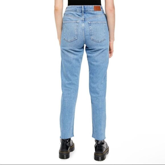 BDG Urban Outfitters Dillon Medium Wash Slim Straight Raw Hem Ankle Jeans (26) - Picture 16 of 16